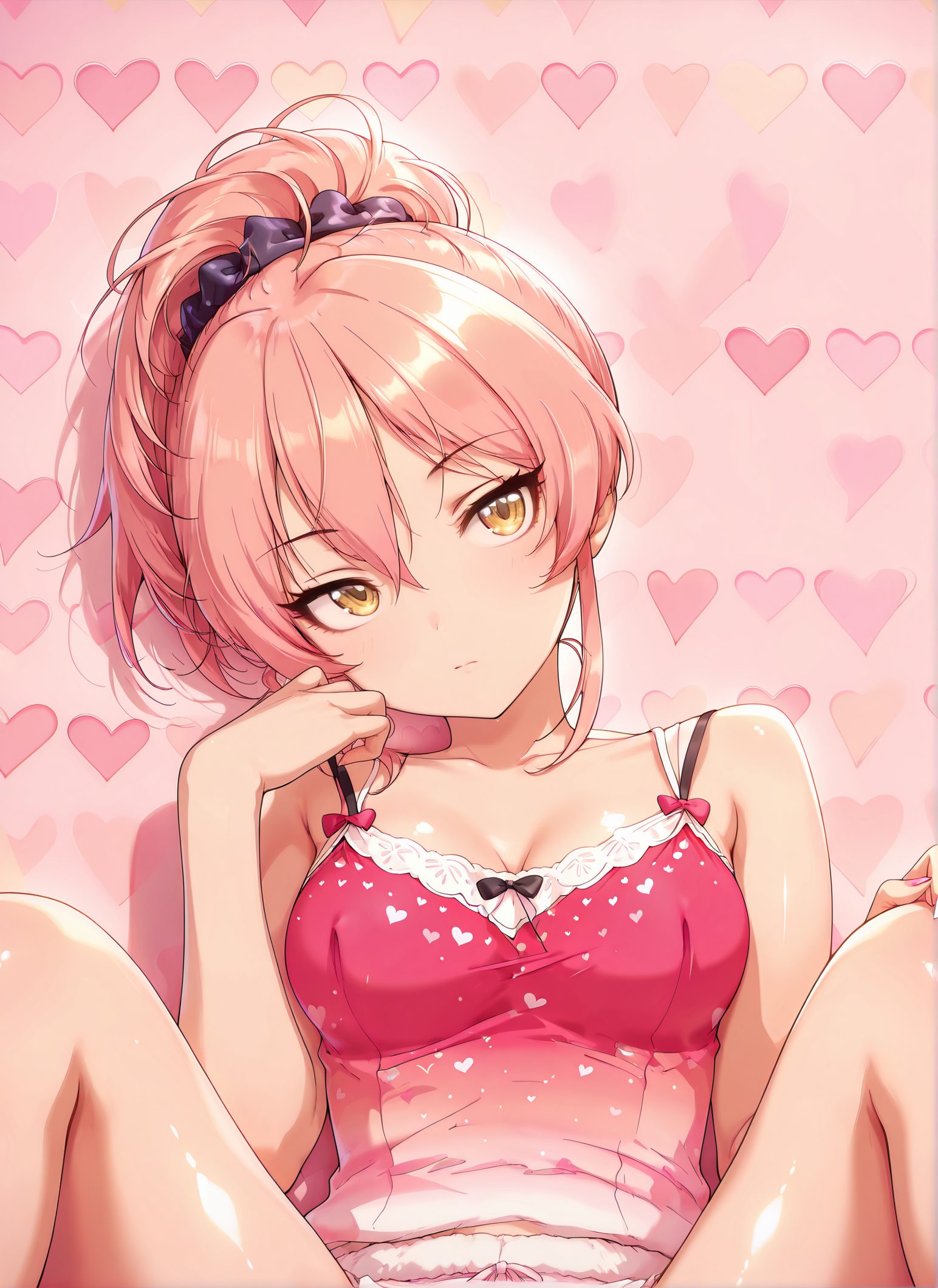 城ヶ崎美嘉の城ヶ崎美嘉姿を描いたAIイラスト