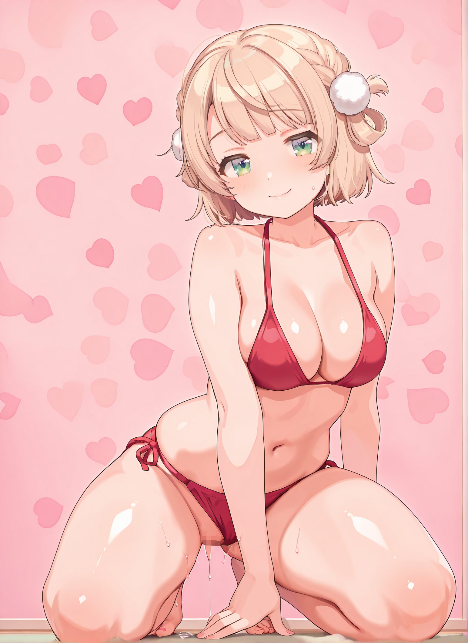 しぐれういが魅力的なしぐれういの二次創作AIイラスト
