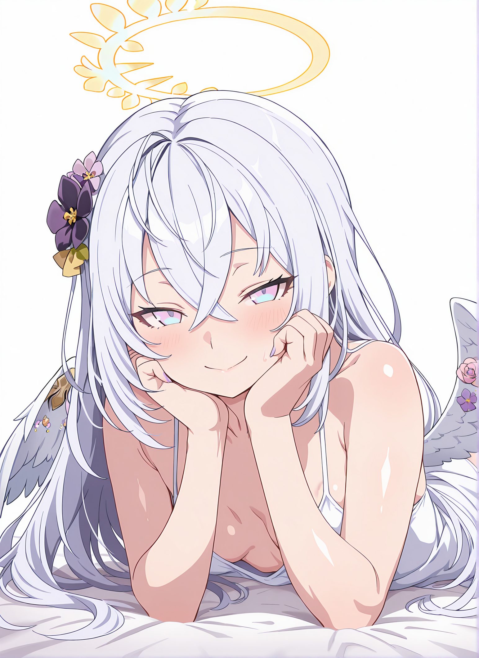 白洲アズサが魅力的な白洲アズサの二次創作AIイラスト