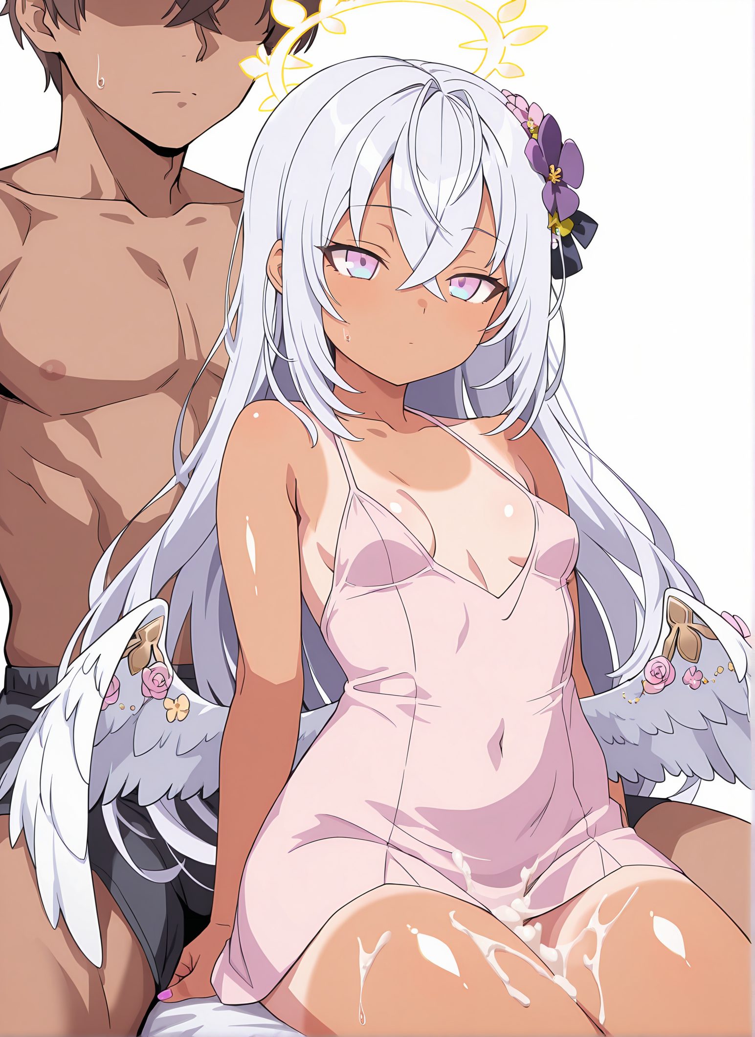 白洲アズサの白洲アズサ姿を描いたAIイラスト