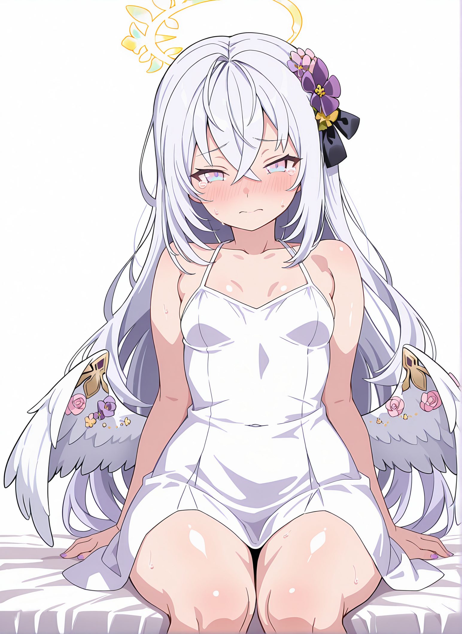 白洲アズサが魅力的な白洲アズサの二次創作AIイラスト