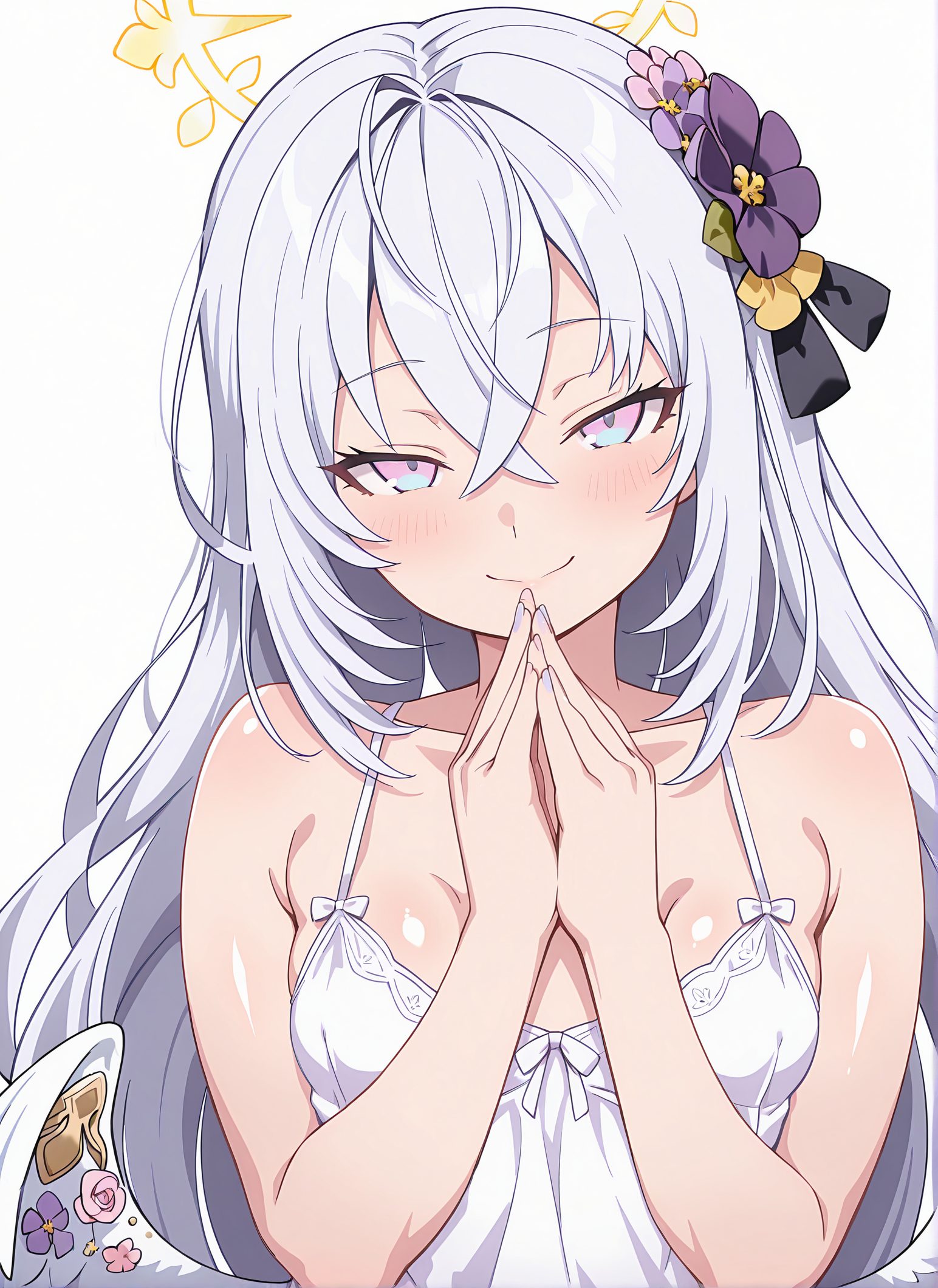 白洲アズサの白洲アズサ姿を描いたAIイラスト